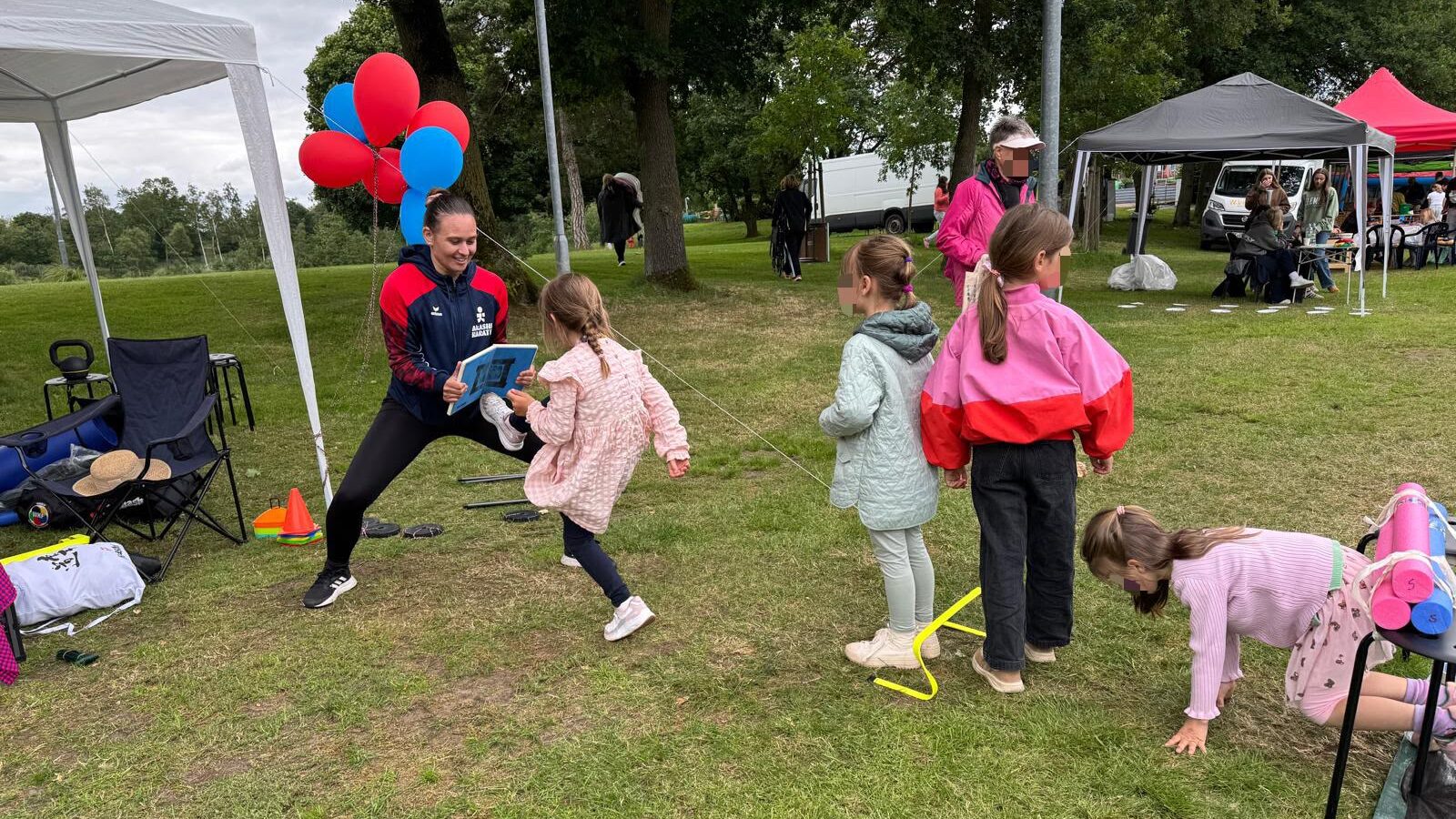 Ninja-Parcours begeistert Kids beim Kindertag im Naturfreibad